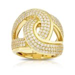 انگشتر ۱۸ عیار زنانه آیسا - Image 3