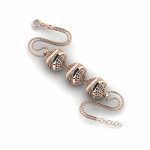 دستبند رزگلد طلا ۱۸ عیار مدل میرال - Image 3