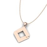 آویز ساعت دخترانه طلا 18 عیار رزگلد مدل لیدیا - Image 2