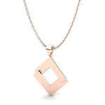 آویز ساعت دخترانه طلا 18 عیار رزگلد مدل لیدیا - Image 3