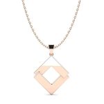 آویز ساعت دخترانه طلا 18 عیار رزگلد مدل لیدیا