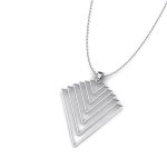 آویز ساعت دخترانه طلا ۱۸ عیار مدل افشار - Image 2