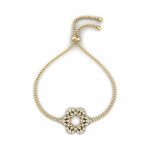 دستبند زنانه طلا ۱۸ عیار مدل راشا - Image 2