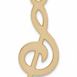 آویز گردنبند طلا 18 عیار زنانه طرح کلید سل