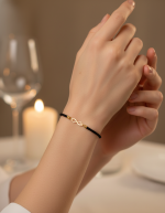 دستبند طلا 18 عیار زنانه مدل مارشال بی نهایت - Image 3